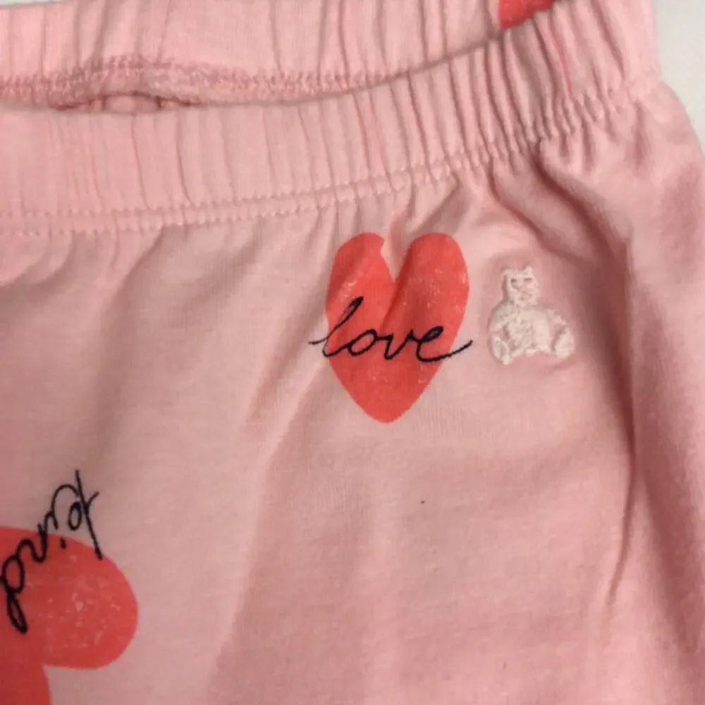 Gap Girls Graphic and Heart Pants Sz 18-24 M